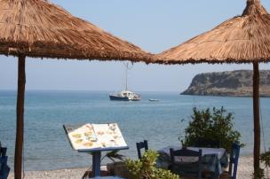 The view from a taverne