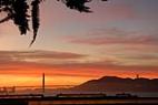 View of Golden Gate Bridge from hostel