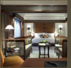 Executive Suites offer views of the central water garden and the city beyond.