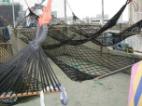 Hammocks on the roof