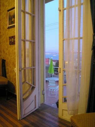 Terrace door