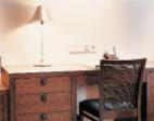 Desk in room