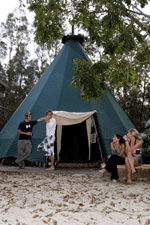 Sleep in a Big Tepee
