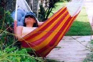 Relax in our hammocks from Mexico