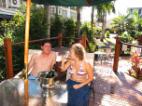 Enjoy our beautiful garden & pool area