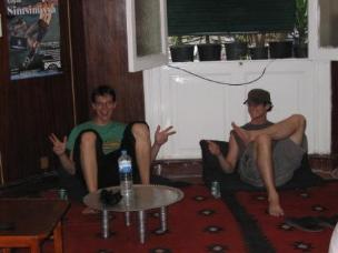 Two of our guests Joe and Jacob