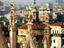Detail of city and spires - Milan Cathedral, Milano