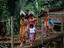 Traditional women, Skrang River festival