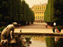 Roman inspired statues at the Schonbrunn Palace - Vienna