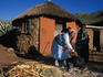 One of the places to see in Lesotho, the village and surrounding hills of Malealea