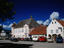 The central square or Kesk valjak in Kuressare on Saaremaa Island