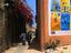 painted walls and alleys, Ile de Goree