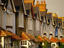 Row of house facades.