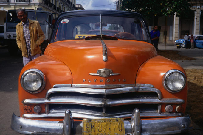1950's American cars can typically be seen on the streets of Cuba