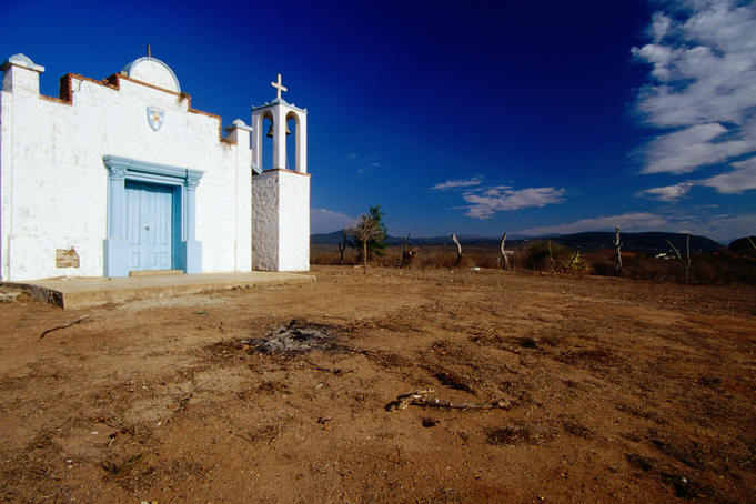 Small country church near Ensenada.