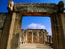 Synagogue from 4th century at Capernaum.