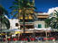 Cafes in a square, Ibiza