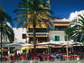 Cafes in a square - Ibiza City, Ibiza Island, Balearic Islands
