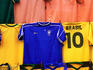 Brazil soccer team T-shirts for sale.
