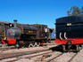 Locomotive and rolling stock, SA National Railway & Steam Museum.