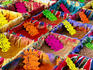 Spices for sale at market in Cours Saleya.