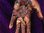 Henna hand tattooes, Djibouti