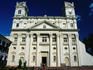 Facade of the Portuguese built St Cajetan Church in Old Goa.