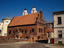 The 16th century House of Perkunas (Thunder) in Kaunas. The house was built on the site of a former temple to the Lithuanian thunder god.