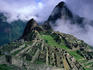 Machu Picchu overlooking the sacred Urubamba River Valley.