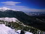 Mount Washington range in snow.