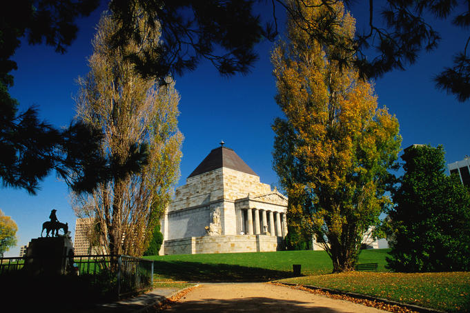 Shrine of Remembrance.