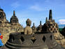 Buddhist statue, upper terraces.