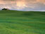 A lone Tuscan villa outside Pienza.