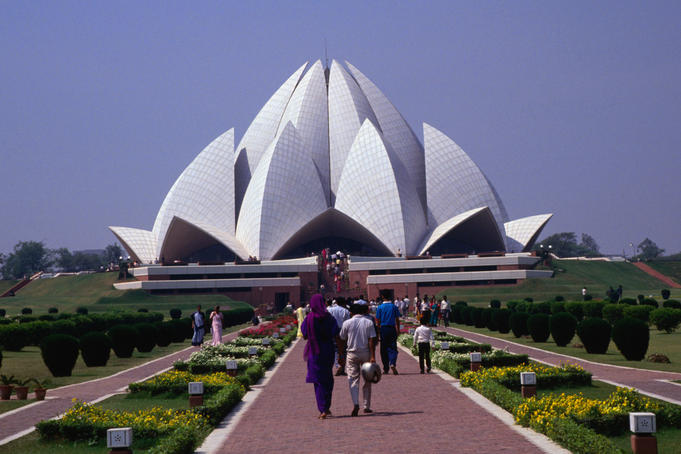 Baha'i House of Worship (Lotus Temple).