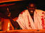Smiling man inside truck, Somaliland, Puntland & Somalia