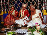 Bride and groom from Bangalore.