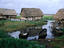 Houses on stilts, Benin