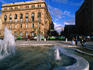 Fountain in city centre.