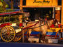 Horse and carriage for hire along Kuta beach.