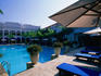 Swimming pool of the historic Majapahit Hotel in Surabaya.
