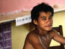 A local boy at school.