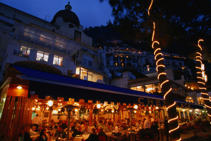 Restaurant Chez Black in Positano.