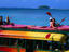 Ride in kayak, Samoa