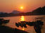 The sun setting over Luang Prabang - Northern Laos