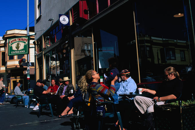 Caffe Trieste in North Beach.