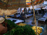 Lemons and legumes stall at fish market.
