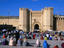 People, Bab el Mahrouk gate, Fès