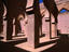 Prayer hall of Mosque, Atlas Mountains