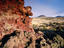 Red lava at Black Crater, near Schonchin Lava Flow.