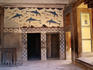 Dolphin mural from the Queen's apartments in the Palace of Knossos - Knossos, Iraklio Province, Crete